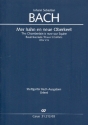 Mer hahn en neue Oberkeet Kantate Nr.212 BWV212 Klavierauszug