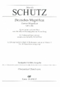 Deutsches Magnificat SWV494 (vervollstndigte Fassung) fr 8 Stimmen (gem Chor) und Bc Partitur ohne Umschlag (dt)