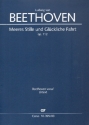 Meeres Stille und glckliche Fahrt op.112 fr gem Chor und Orchester Studienpartitur