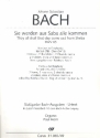 Sie werden aus Saba alle kommen Kantate Nr.65 BWV65 Orgel