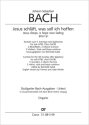 Bach, Johann Sebastian Jesus schlft, was soll ich hoffen Soli ATB, Coro SATB, 2 Blfl, 2 Obda, 2 Vl, Va, Bc Einzelstimme, Orgel