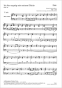 Bach, Johann Sebastian Ich bin vergngt mit meinem Glcke Solo S, Coro SATB, Ob, Vl solo, 2 Vl, Va, Bc Einzelstimme, Orgel