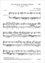 Bach, Johann Sebastian Was soll ich aus dir machen, Ephraim Soli SAB, Coro SATB, 2 Ob, Cor, 2 Vl, Va, Bc Einzelstimme, Orgel