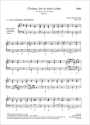 Bach, Johann Sebastian Christus, der ist mein Leben Soli STB, Coro SATB, 2 Ob/2 Obda, Cor (Ctto), 2 Vl, Va, Bc Einzelstimme, Orgel