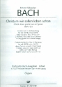 Christum wir sollen loben schon Kantate Nr.121 BWV121 Orgel