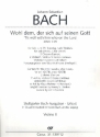 Wohl dem der sich auf seinen Gott Kantate Nr.139 BWV139 Violine 2