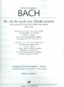 Ihr, die ihr euch von Christo nennet Kantate Nr.164 BWV164 Basso continuo