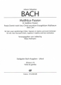 Matthus-Passion BWV244 fr Soli, gem Chor und Orchester Stimme Chorus 1+2   Viola da gamba