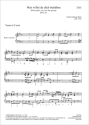 Bach, Johann Sebastian Was willst du dich betrben Soli STB, Coro SATB, 2 Fl, 2 Obda, Cor, 2 Vl, Va, Bc Einzelstimme, Orgel