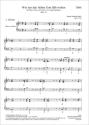 Bach, Johann Sebastian Wer nur den lieben Gott lt walten Soli SATB, Coro SATB, 2 Ob, 2 Vl, Va, Bc Einzelstimme, Orgel