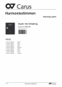 Die Schpfung fr Soli, gem Chor und Orchester Stimmenset Harmoniestimmen