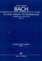 Ich armer Mensch, ich Sndenknecht Kantate Nr.55 BWV55 Studienpartitur (dt/en)