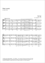 Liszt, Franz: Pater noster Coro SATB Partitur