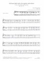 Ich lasse dich nicht, du segnest mich denn BWV Anh.159 fr gem Chor (Doppelchor) a cappella (Instrumente ad lib) Orgel