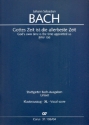 Gottes Zeit ist die allerbeste Zeit Kantate Nr.106 BWV106 Klavierauszug XL im Grodruck (dt/en)