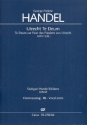 Utrechter Te Deum HWV278 fr Soli, gem Chor und Orchester Klavierauszug XL im Grodruck (dt/en)