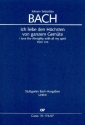 Ich liebe den Hchsten von ganzem Gemte Kantate Nr.174 BWV174 Studienpartitur (dt/en)