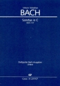 Sanctus in C BWV237 fr gem Chor und Instrumente Studienpartitur