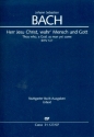 Herr Jesu Christ wahr' Mensch und Gott Kantate Nr.127 Bwv127 Studienpartitur (en/dt)
