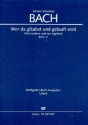 Wer da glubet und getauft wird Kantate Nr.37 BWV37 Studienpartitur (dt/en)