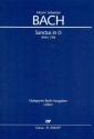Sanctus in D fr gem Chor und Instrumente Studienpartitur
