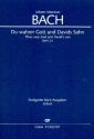 Du wahrer Gott und Davids Sohn Kantate Nr.23 BWV23 Studienpartitur (dt/en)