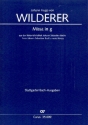 Missa brevis g-Moll fr gem Chor, Streicher und Bc Partitur