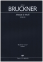 Messe d-Moll WAB26 fr Soli SATB, gem Chor und Orgel Klavierauszug