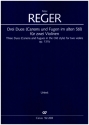 3 Duos op.131b (Canons und Fugen im alten Stil) fr 2 Violinen 2 Spielpartituren