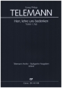 Herr, lehre uns bedenken TVWV 1:763 fr Soli, gem Chor, Altblf (Viola d'amore), 2 Violinen, Viola und Bc Klavierauszug