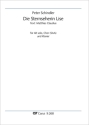 Schindler, Peter: Die Sternseherin Lise Solo Alt, Coro SAA, Pfte Partitur