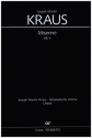 Miserere VB4 fr SATB Soli, gem Chor und Orchester Klavierauszug (la)