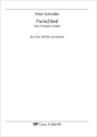 Schindler, Peter, Punschlied Coro SATB Partitur