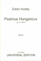 Psalmus Hungaricus op.13 fr Tenor solo, gem Chor und Orchester Chorpartitur (en/dt/ung)