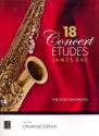 18 Concert Etudes for saxophone