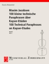 100 kleine technische Paraphrasen ber Kayer-Etden Band 2 fr Violine Reprint