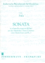 Sonate B-Dur für 2 Mandolinen und Bc Partitur und Stimmen