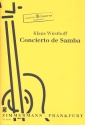 Concierto de Samba für 3 Gitarren und Zupforchester für 3 Gitarren und Klavier Stimmen