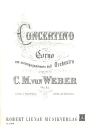 Concertino e-Moll op.45 fr Horn und Orchester fr Horn und Klavier