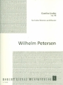 Goethe-Lieder op.40 fr Gesang (hoch) und Klavier