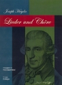 Lieder und Ch�re Sammlung f�r Gesang und Klavier und gem Chor a cappella Klavierpartitur