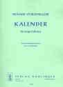 Kalender fr junge Cellisten 12 Duette fr 2 Violoncelli Spielpartitur