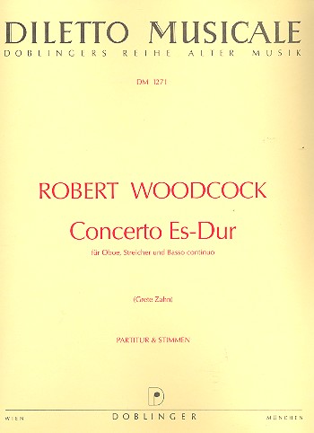 Concerto Es-Dur fr Oboe, Streicher und BC Partitur und Stimmen