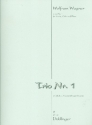 Trio Nr.1 fr Violine, Violoncello und Klavier Stimmen