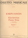 Klaviertrios Band 1 (Nr.1-7) f�r Violine, Violoncello und Klavier Stimmen