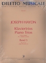 Klaviertrios Band 5 (Nr.31-35) f�r Violine, Violoncello und Klavier Stimmen