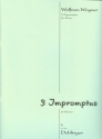 WAGNER Wolfram 3 Impromptus f�r Klavier Klav