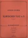 Slawischer Tanz Nr.9 op.72,1 fr Flte, Oboe, Klarinette, Horn und Fagott Partitur und Stimmen