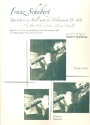 Quartett g-Moll nach der Violinsonate D408 fr Flte (Violine), Violine, Viola und Violoncello Partitur