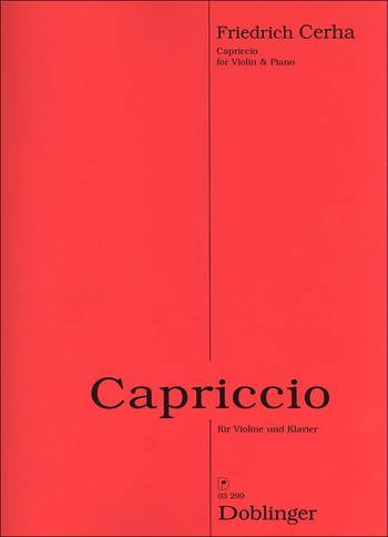 Capriccio fr Violine und Klavier